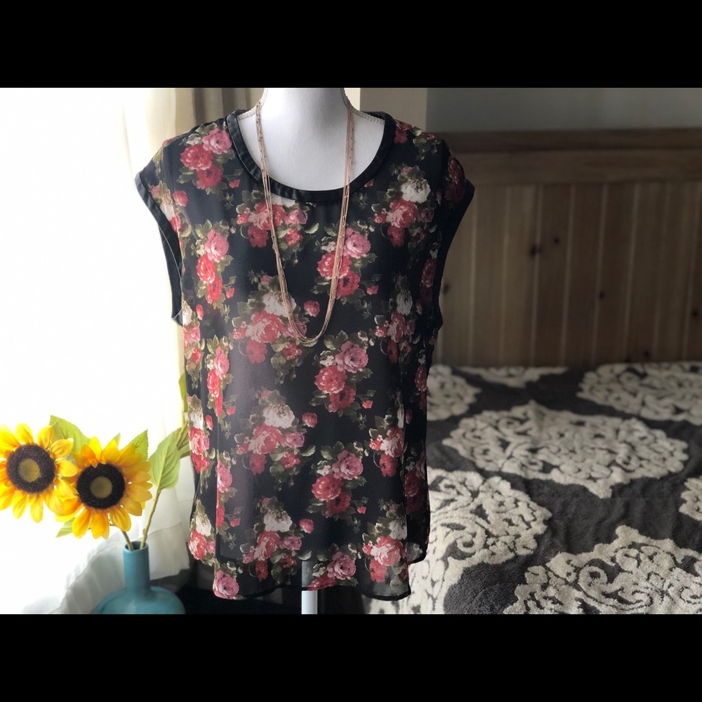 Tops B2G1 Bishop & Young | Sheer Floral Top
